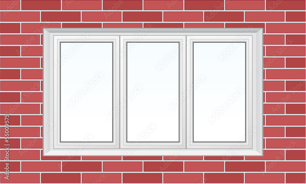 window on brick wall 3d window on brick wall 3d