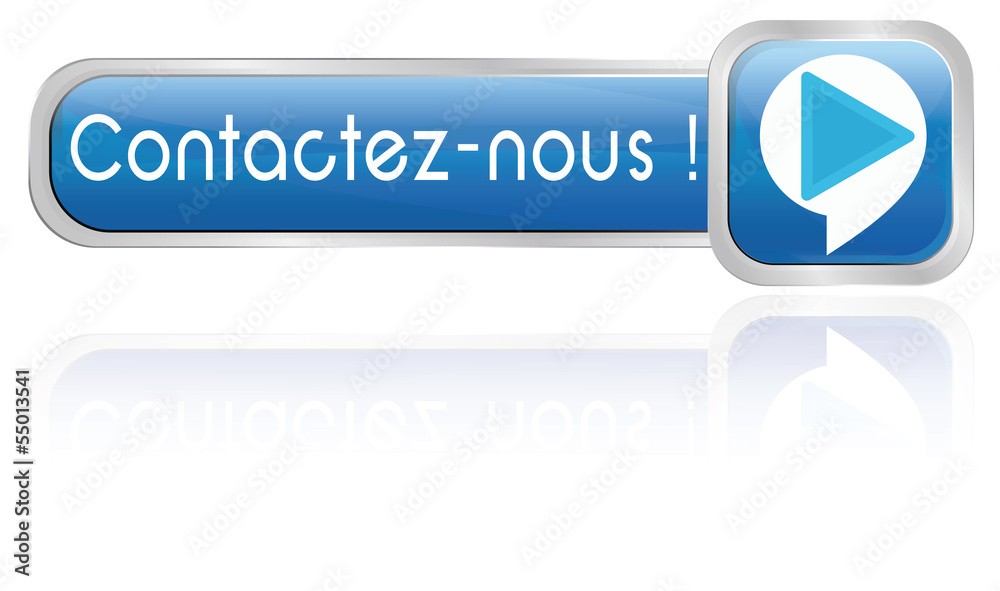 bouton bulle bleu : contactez-nous bouton bulle bleu : contactez-nous