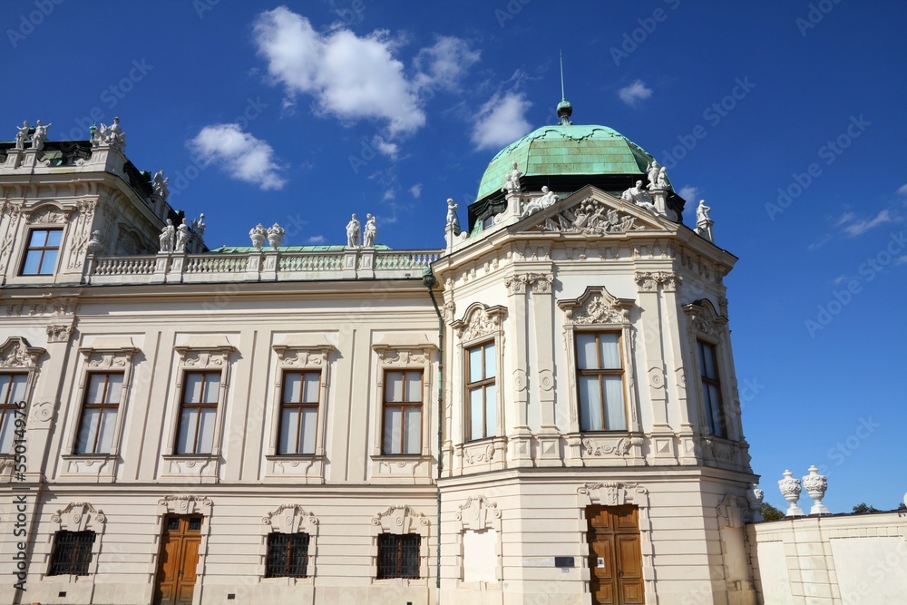 Vienna landmark - Belvedere Palace