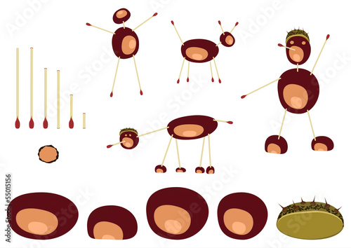 Chestnut little men