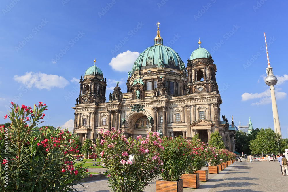 Naklejka premium Berlin Cathedral, Berlin, Germany