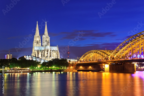 Cologne city skyline, Germany © Noppasinw