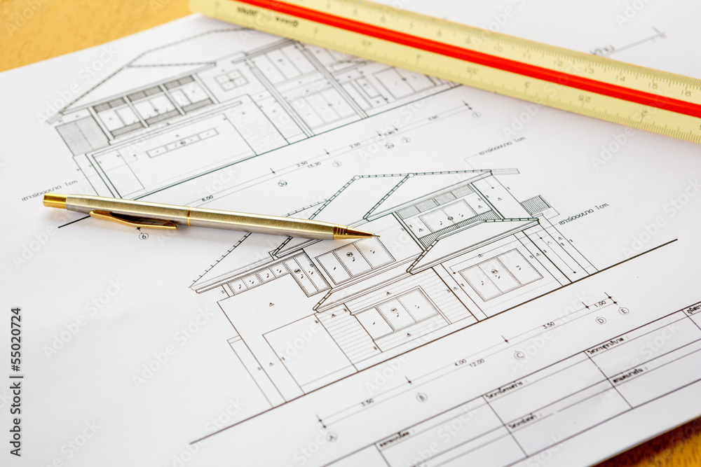 architecture drawingswith pencil and ruler architecture drawingswith pencil and ruler