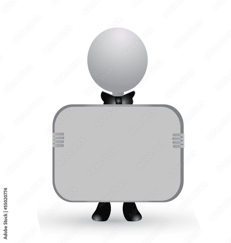 People with announcement symbol logo vector People with announcement symbol logo vector
