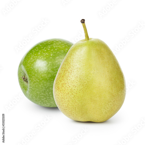 williams pear and granny smith apple