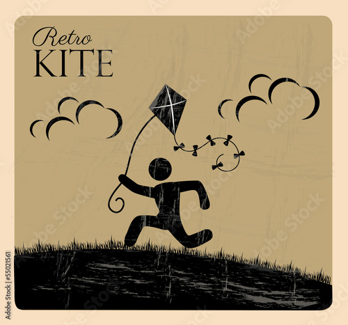 retro kite