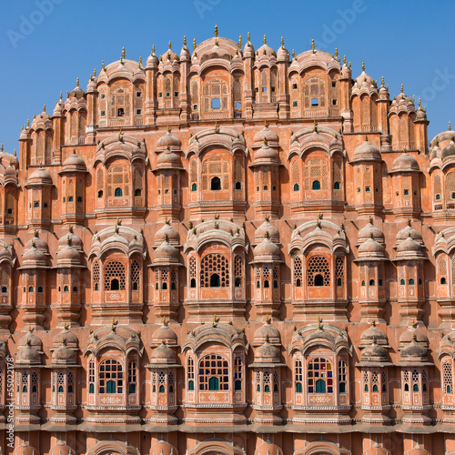 Hawa Mahal is a palace in Jaipur, India © OlegD
