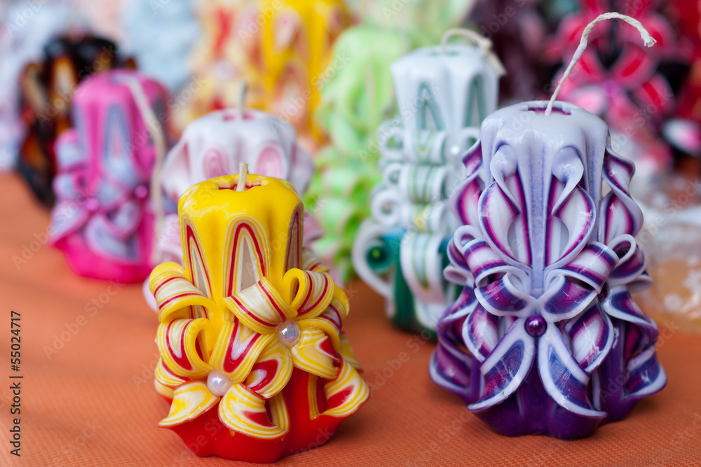 beautiful colorful handmade candles beautiful colorful handmade candles