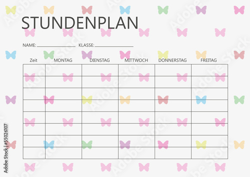 stundenplan
