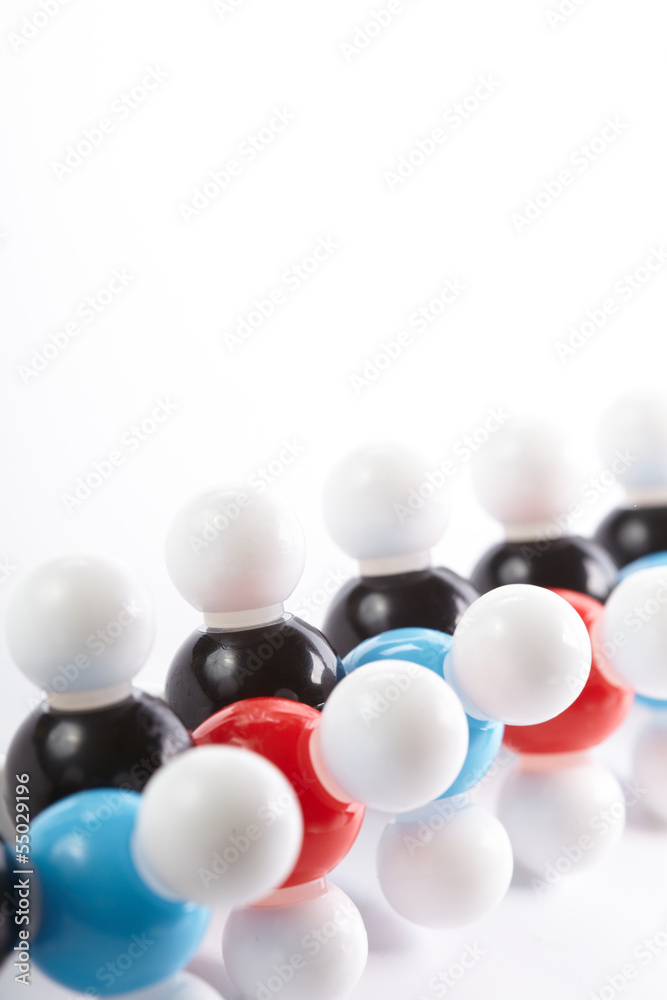 molecular model molecular model