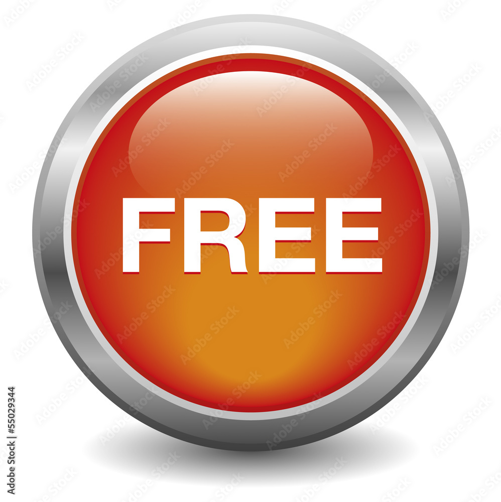 Red free icon Red free icon