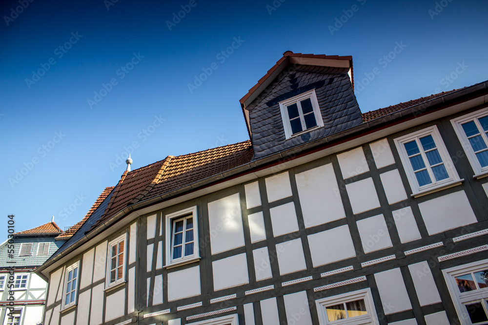 Fototapeta premium old historic german houses