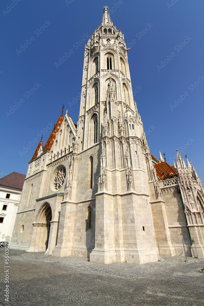 The Matthias Church in the Fisher Bastion.
