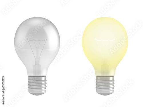 Regular light bulb lamps,