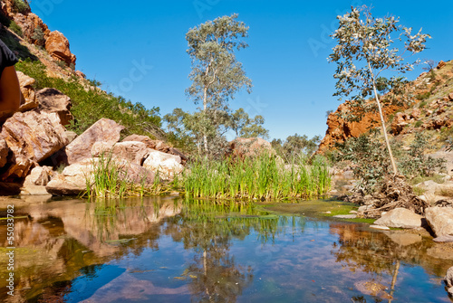 Simpsons Gap, Northen Territory, Australia photo