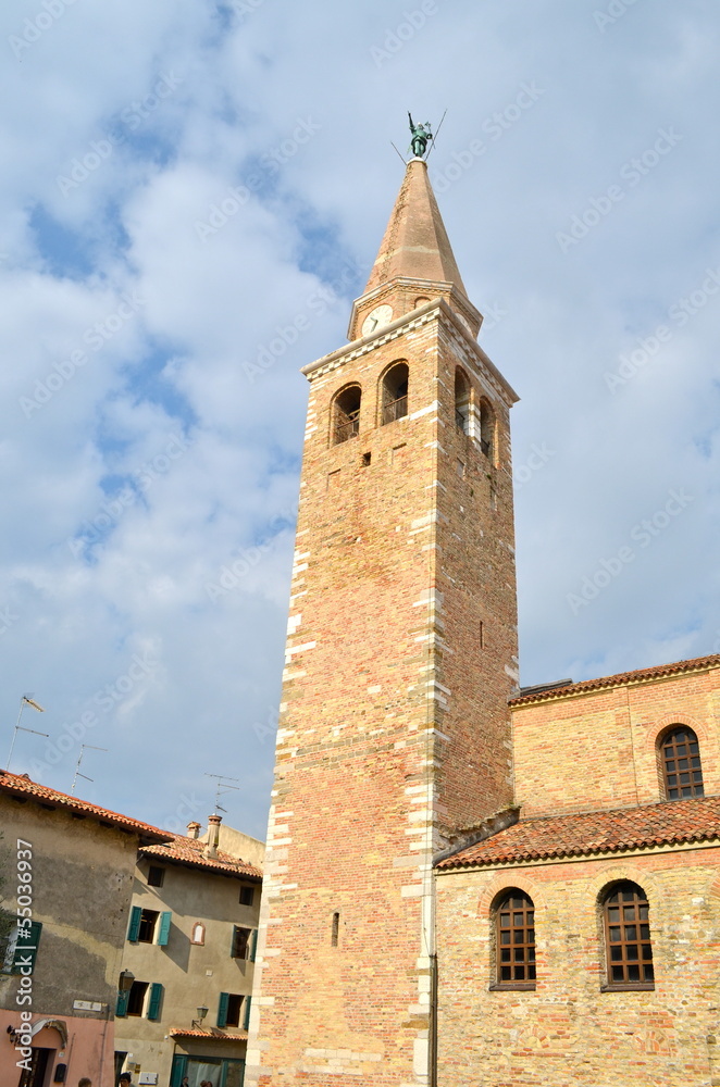 The Church of Santa Eufemia in Grado, Italy
