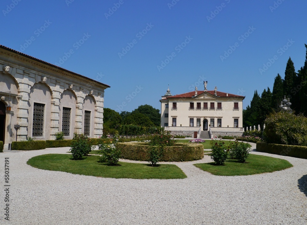 The Venetian villa Valmarana near Vicenza