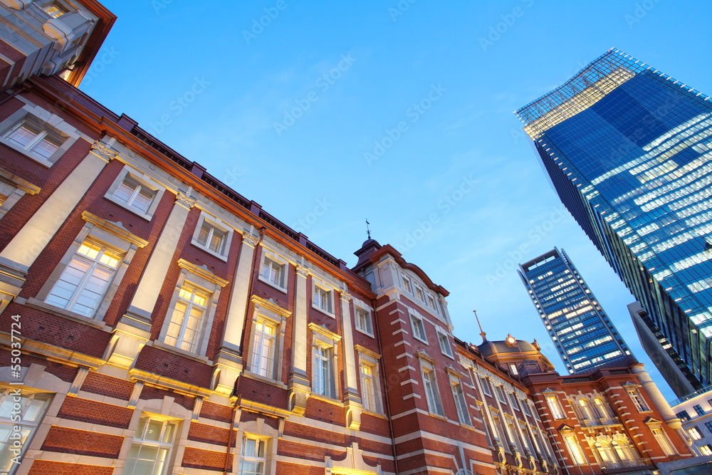 Fototapeta premium Tokyo Station ,Renovated 2013