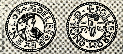 Coin of Æthelred the Unready photo