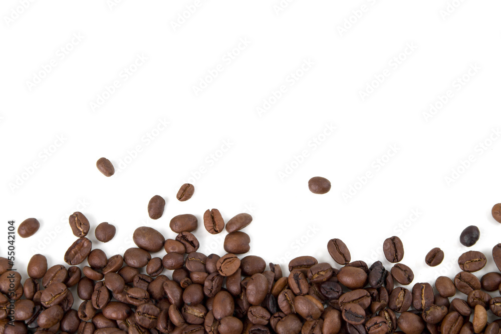 Obraz premium Ganze Kaffeebohnen