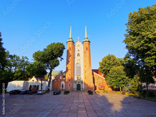 Cathedral in Oliwa, Gdansk photo