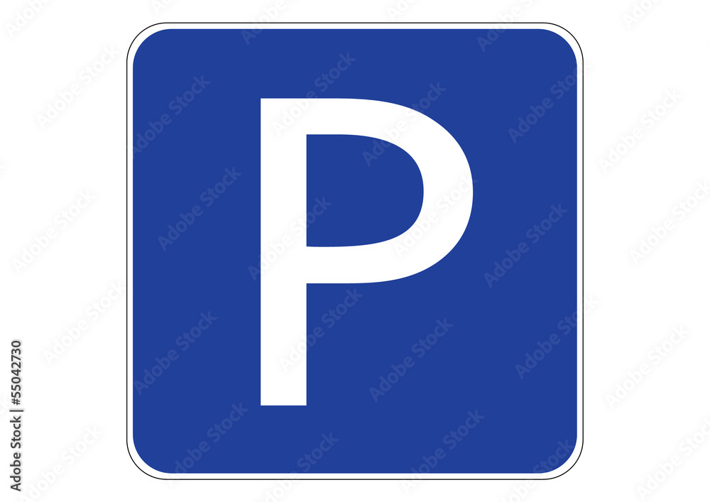 Parking lot sign Parking lot sign