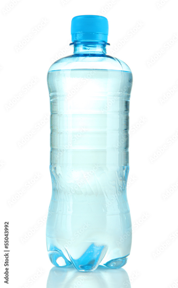 Bottle of water, isolated on white Bottle of water, isolated on white