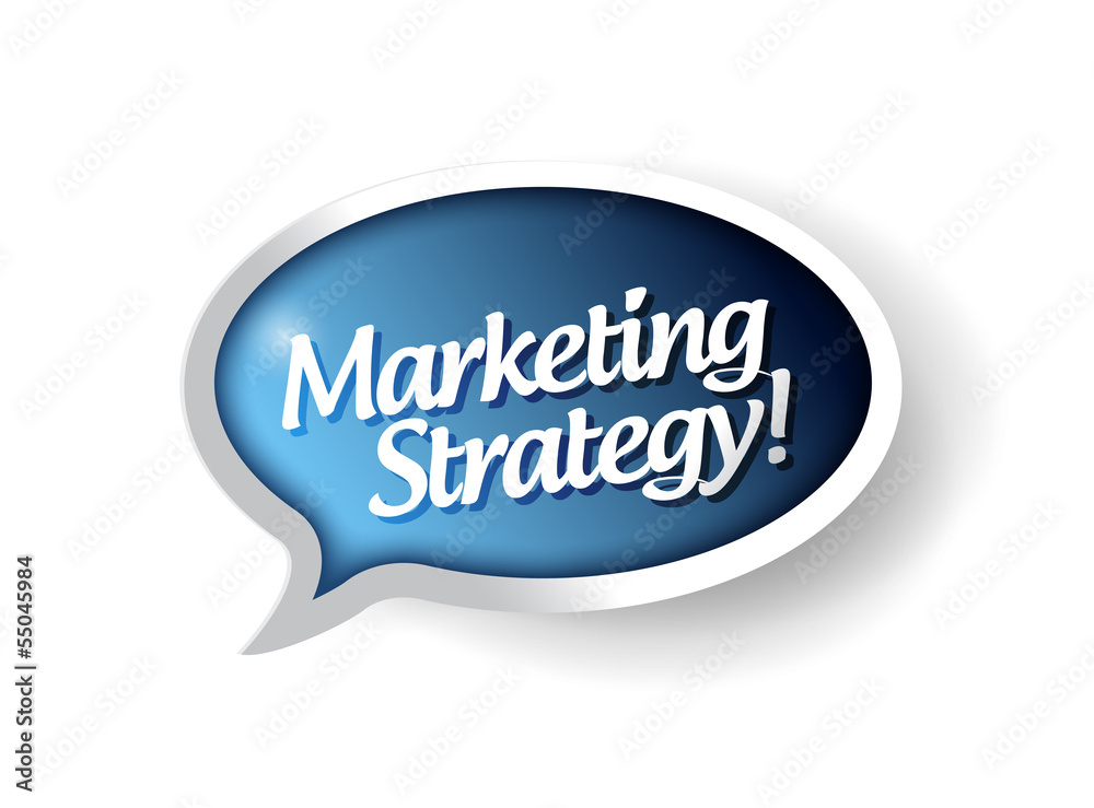 marketing strategy message communication bubble