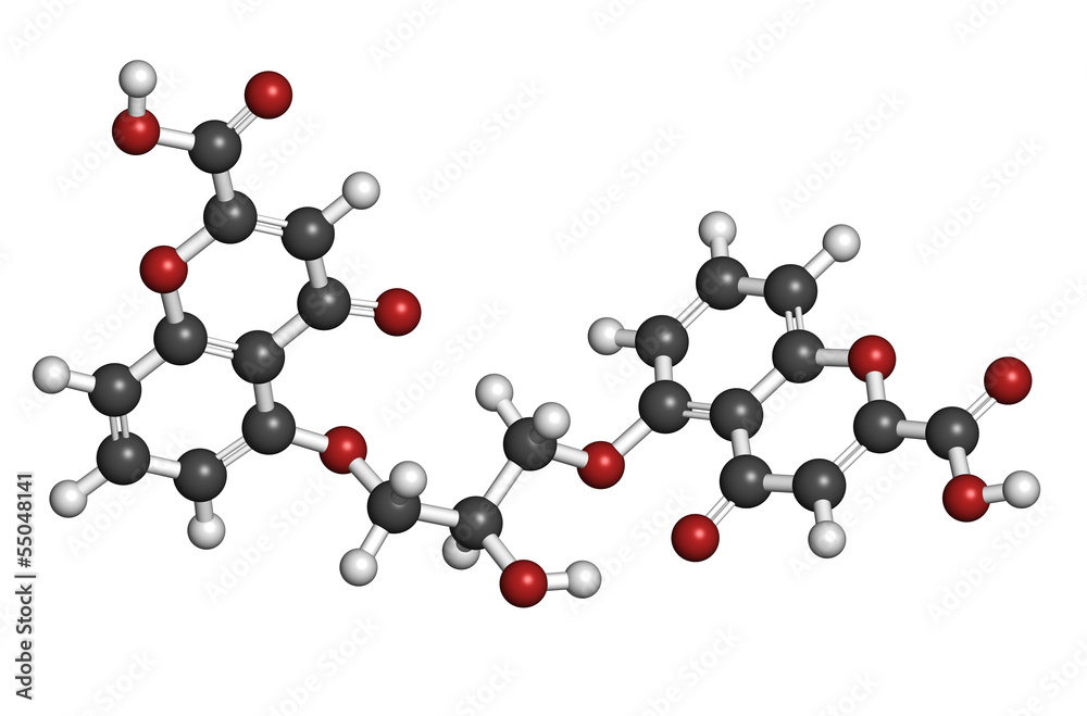 Cromoglicic acid (cromolyn, cromoglycate) asthma & allergy drug