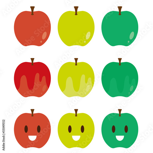 リンゴ 毒林檎 りんごのキャラクター Stock イラスト Adobe Stock