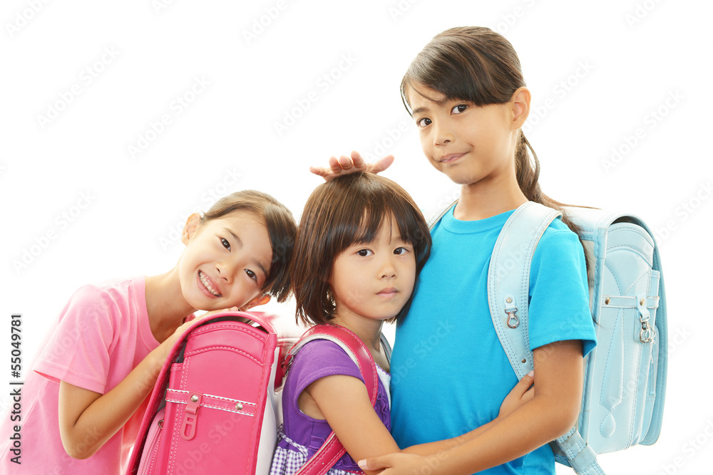 笑顔の女の子たち