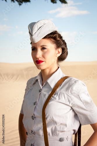 WWII Nurse portrait