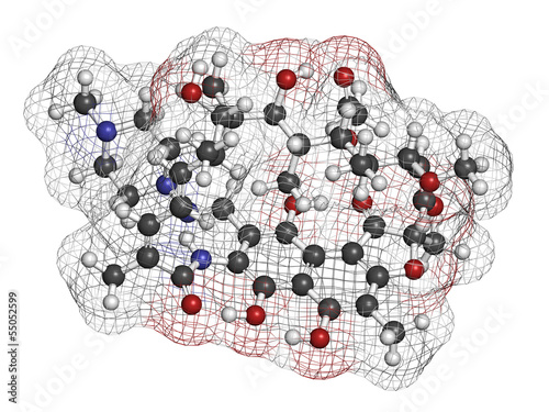 rifampicin (rifampin, rifamycin class) tuberculosis antibiotic photo