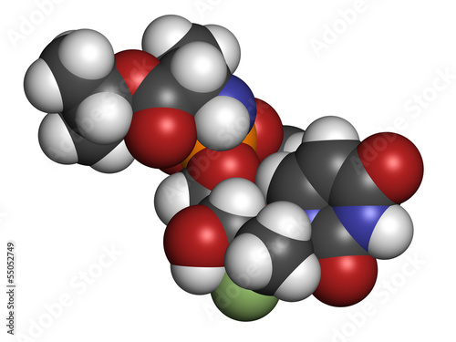 Sofosbuvir experimental (2013) hepatitis C virus drug photo