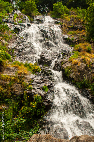 waterfall near Todtnau  a town in the Black Forest in Germany