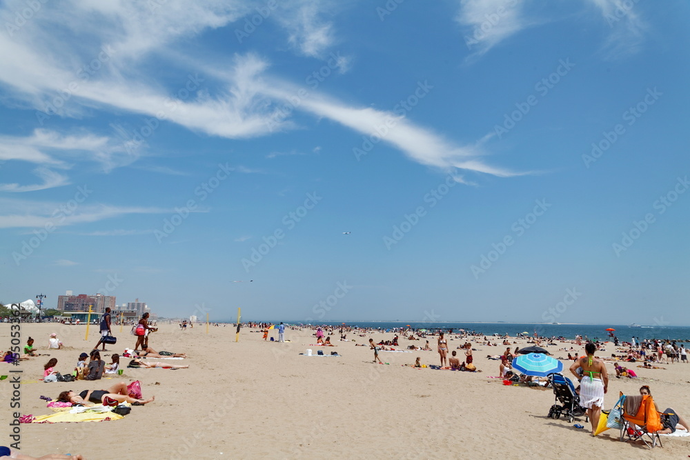 Coney Island, la plage