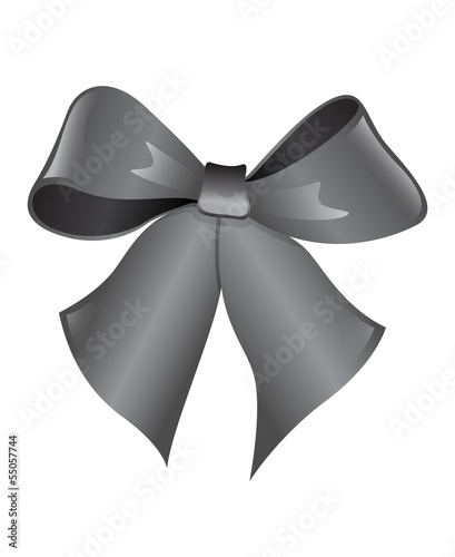 bow on a white background