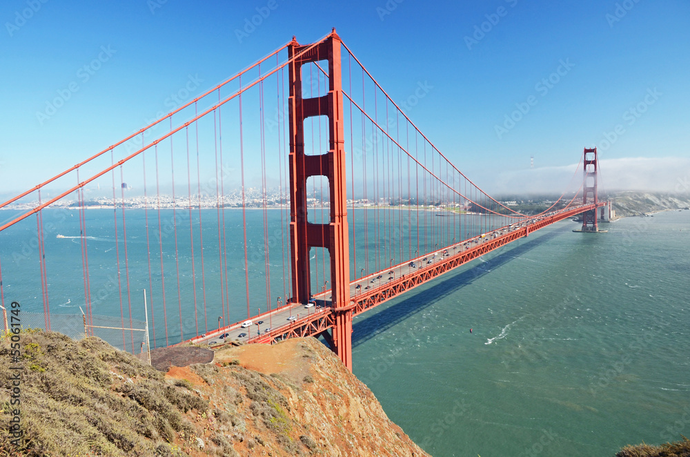 Fototapeta premium Golden Gate Bridge, San Francisco, California