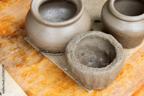 clay pots