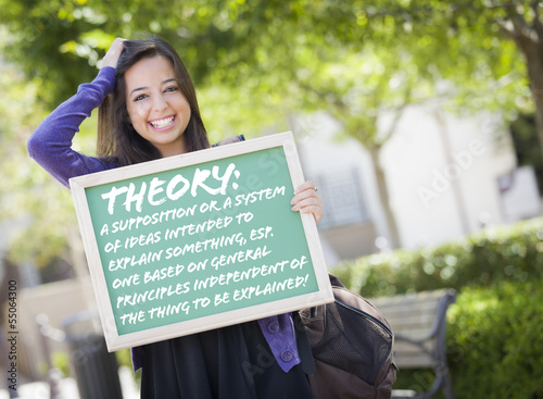 Mixed Race Female Student H...