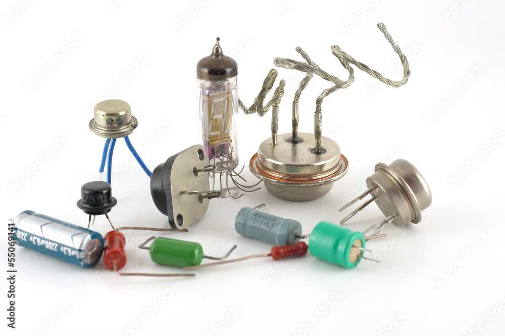 Old electonics components Old electonics components