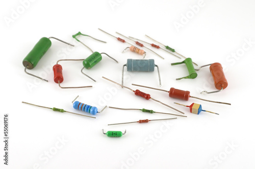 Electronic components - resistors