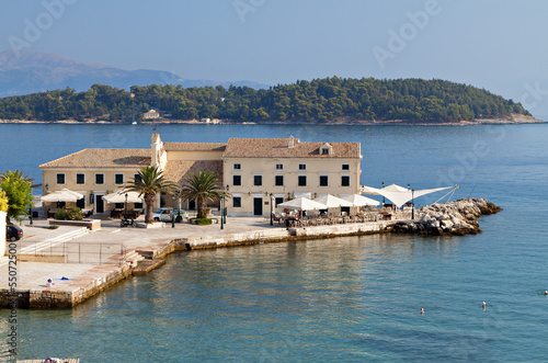 The Faliraki area at Corfu island in Greece photo