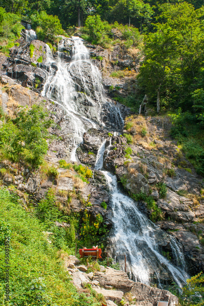 waterfall near Todtnau, a town in the Black Forest in Germany waterfall near Todtnau, a town in the Black Forest in Germany
