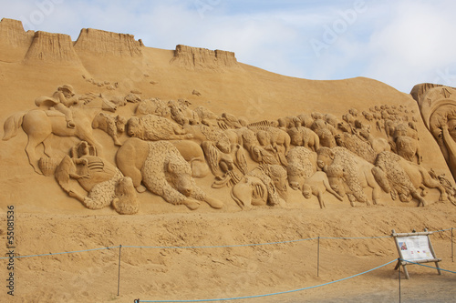 Sondervig DK - Sand sculpture festival 2013 photo