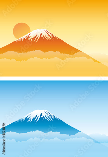 富士山　ヨコ