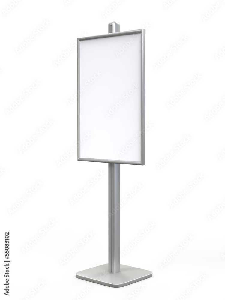 White Display Advertising Stand White Display Advertising Stand