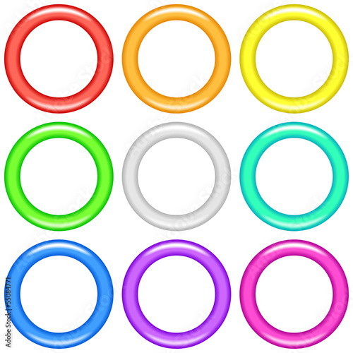 Color rings, set