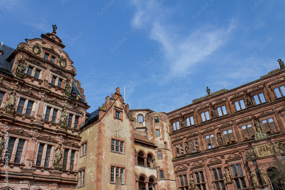 Heidelberg castle front building