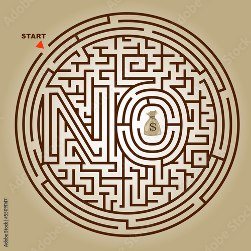 Money in a Labyrinth
